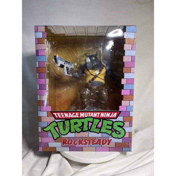Teenage Ninja Turtles Rocksteady Statue PCS Collectibles Figure 12" - Picture 2 of 9